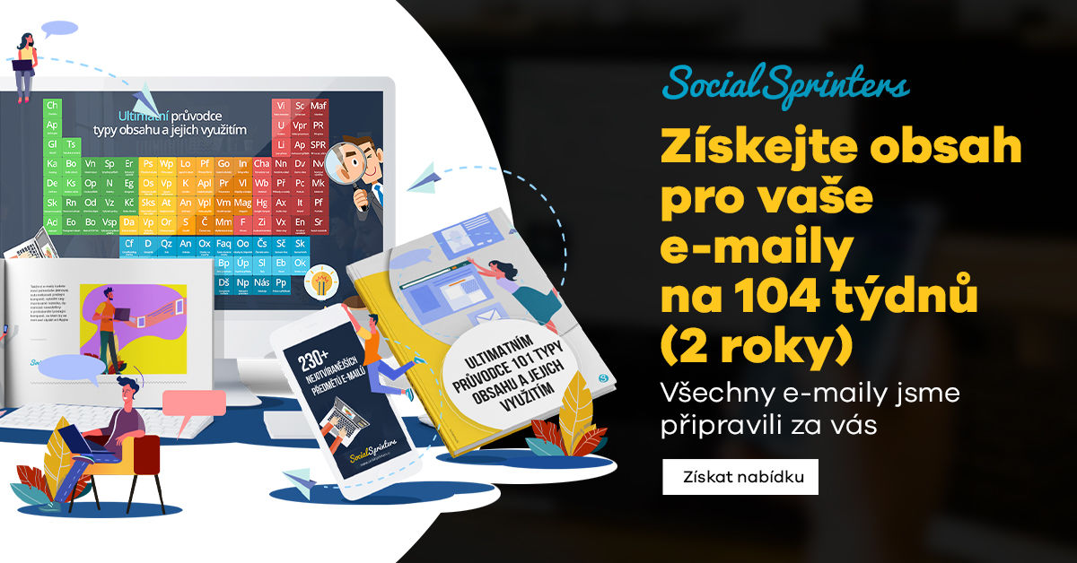 Získejte obsah pro vaše e-maily na 104 týdnů (2 roky)